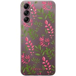 Babaco ERT GROUP mobile phone case for Samsung A14 4G/5G original and officially Licensed pattern Plants 013 optimally adapted to the shape of the mobile phone, partially transparent