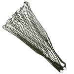 DAUERHAFT Portable Nylon Rope Mesh Net Durable Mesh Swing,Nylon Rope Hammock for Camping