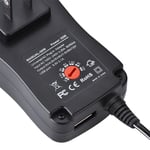 Universaali AC/DC virtalähde 5V 2.1A USB-portti 6 kärkeä 30W 3V/4.5V/5V/6V/7.5V/9V/12V US