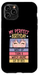 Coque pour iPhone 11 Pro My Perfect Birthday Wake Up Turn 4 Montre Anime Go To Bed