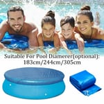 Round Swimming Pool Cover For Garden Paddling Fast Set Family Pools 6/8/10ft