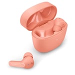 Philips TAT2206PK/00 Écouteurs True Wireless, Résistants Éclaboussures et Transpiration, Bluetooth, jusqu'à 18 Heures d'Auxtonomie, Embouts en Silicone Souple en 3 Tailles, Micro Intégré, Rose