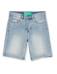 United Colors of Benetton Men's Bermuda Shorts, Light Blue 903, 38