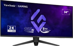 ViewSonic LED monitor VX3480-2K-PRO 34IN 2K 300 nits resp 1ms 165Hz (geen USB) FreeSync Premium NS