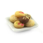 MyTinyWorld Miniature Mixed Cookies On A Square Plate