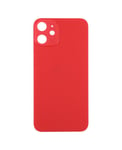 Vitre Arrière de Remplacement iPhone 12 Mini - Rouge