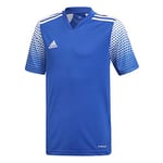 Adidas Boys' REGISTA 20 JSYY T-Shirt, Team Royal Blue/White, 910Y