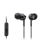 Sony MDREX110APB.CE7 Deep Bass Earphones with Smartphone Control and Mic - Metal