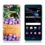 Huawei P10 Lite ruokateemainen suojakuori - Luumu Monivärinen