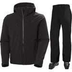 Helly Hansen Alpha/Legendary skisetti, Miesten, musta