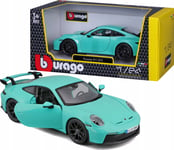 Bburago Bbu 1:24 Porsche911 Gt3 Mint Green 21104Gn 11043