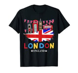 London Souvenirs Idea For Kids & English British Memorabilia T-Shirt