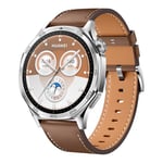 HUAWEI Watch GT 5 46mm Montre Connectée, Design aux Lignes épurées, Nouvelle expérience de Course à Pieds et de Cyclisme, Suivi de la santé, Jusqu'à 14 Jours d'autonomie, Marron, Exclusivité Amazon