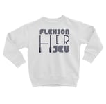 Sweatshirt Enfant Flexion Lier Jeu Rugby Sport Ballon Xv