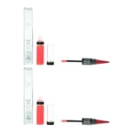 Lancome Womens Kajal Lip Duo Lipstick + Gloss 5.6ml - 05 Red Crush x 2 - One Size