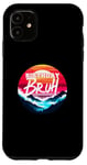 Coque pour iPhone 11 Bruh Meme Funny Saying Brother Chemise d'anniversaire pour adolescents et hommes Bruh