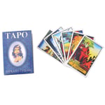 Ryska versionen Tarot Mirror Of Destiny Cards Games Divination Board Tarot Cards