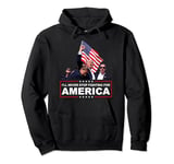 I Will Never Stop Fighting For America Trump Strong Pullover Hoodie