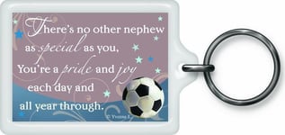 Special Nephew Sentimental Keyring - Birthday Christmas All Occasion New Gift