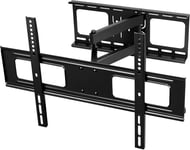 Support Mural TV pour écrans 37-70 Pouces | Support de télévision jusqu'à 50KG | Support TV orientable et inclinable | Attache Tele Murale | pour la Plupart des téléviseurs LED, LCD Plats