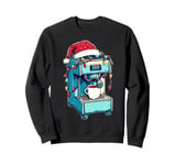 Barista Coffee Lover Coffee Maker Maschine Christmas Xmas Sweatshirt