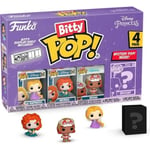 Figurines Bitty Pop! Disney - Princess Belle - Pack de 4 - Rose - Adulte - Mixte