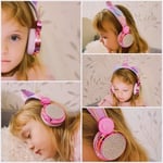 Kids Headphones, Unicorn Sparkly Rhinestone Childrens Headphones for Girls, Over