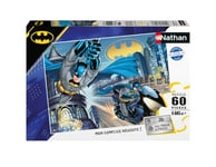 Nathan - Puzzle enfants - 60 pièces - Batman, le chevalier noir - Fille ou garçon dès 6 ans - Puzzle de qualité supérieure - Carton épais et résistant - Aventure - 86223