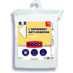 Protège matelas absorbant - 90x190 cm - Coton - Anti acariens