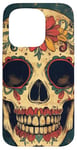 iPhone 15 Pro Skull Mexican Sugar Skull art Sugar skull Floral Case