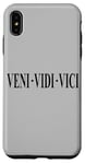 iPhone XS Max VENI VEDI VICI I CAME I SAW I CONQUERED JULIUS CAESAR QUOTE Case