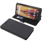 Bag for Archos 57 Oxygen Book-Style Protection Cover Phone Case Book Black