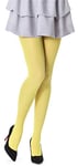 Bellivalini Collant en Microfibre Femme 60 DEN BLVFI1002 (Jaune, XXL (Taille du Fabricant: 6))