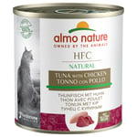 Almo Nature HFC 12 x 280 g - tonnikala & kana