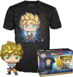 Figurine Funko Pop - Dragon Ball Z - Goku Super Saiyan Kamehameha - T-Shirt