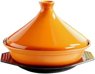 Professional Moroccan Tagine Cooking Pot with Lid, Ceramic Cooking Tajine for Cooking and Stew Casserole Slow Cooker Non Stick for Home Kitchen 1231 (Color : A)
