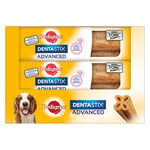 Pedigree Dentastix Advanced - Økonomipakke: Mellemstore hunde (10-25 kg) 9 x 80 g