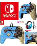 CASQUE PC NINTENDO SWITCH ROUGE ET BLEU + Manette Filaire SWITCH ZELDA ARROWS Officielle Nintendo Switch original ZELDA