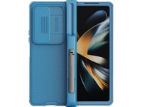 Nillkin Nillkin Camshield Pro Case (Dress)-Deksel Til Samsung Galaxy Z Fold 4-Deksel Med Kameradekselstativ Blå