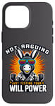 Coque pour iPhone 16 Pro Max Ne pas argumenter juste tester votre volonté Power Têtu Donkey Pun