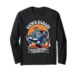 Jack's Garage Hotrod Classic Car Design for the Name Jack Long Sleeve T-Shirt