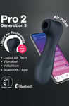 Satisfyer Pro 2 Gen. 3 With Liquid Air & Bluetooth App Black