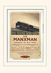 National Railway Museum Isle of Man (The Manxman) 30 x 40 cm montée d'impression