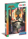 Puzzle 104 pièces Clementoni Kung Fu Panda