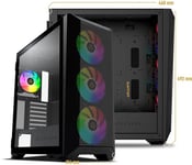 Boitier PC Forgeon Arcanite ARGB Mesh Noir