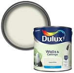 UK Dulux 500006 Matt Emulsion Paint For Walls And Ceilings Apple White 2.5L Uk