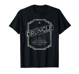 DRUNCLE VINTAGE WEATHERED WHISKEY LABEL DESIGN T SHIRT T-Shirt