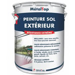 Metaltop - Peinture Sol Exterieur - Pot 15 l - 1015 - Ivoire clair