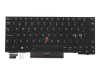 Primax - Erstatningstastatur For Bærbar Pc - Bakbelysning - Qwerty - Nordisk - Svart - Fru - For Thinkpad A285  L13  L13 Yoga  X280  X390  X395