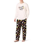 Amazon Essentials Looney Tunes Ensembles de Pyjama en Flanelle Homme, Gang Looney Tunes - Hommes, XS